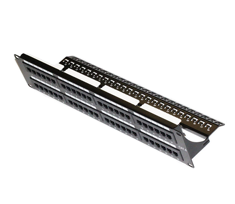 48 Port CAT6 Patch Panel With Cable Management