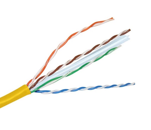 Ethernet Cable Category 6 U-UTP Yellow 305M